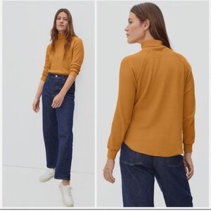 Everlane Organic Cotton Turtleneck Waffle Tee